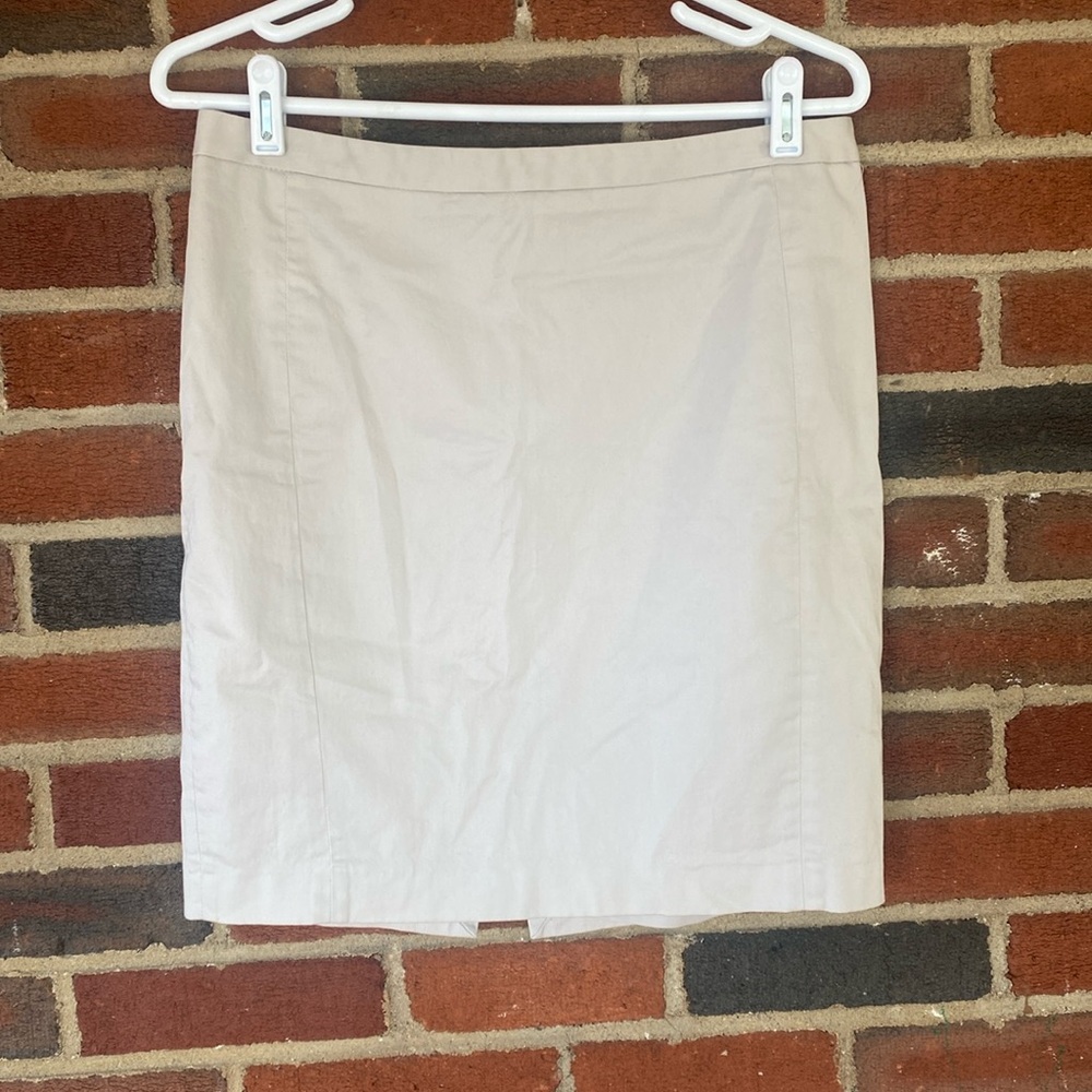 Express Tan Pencil Skirt